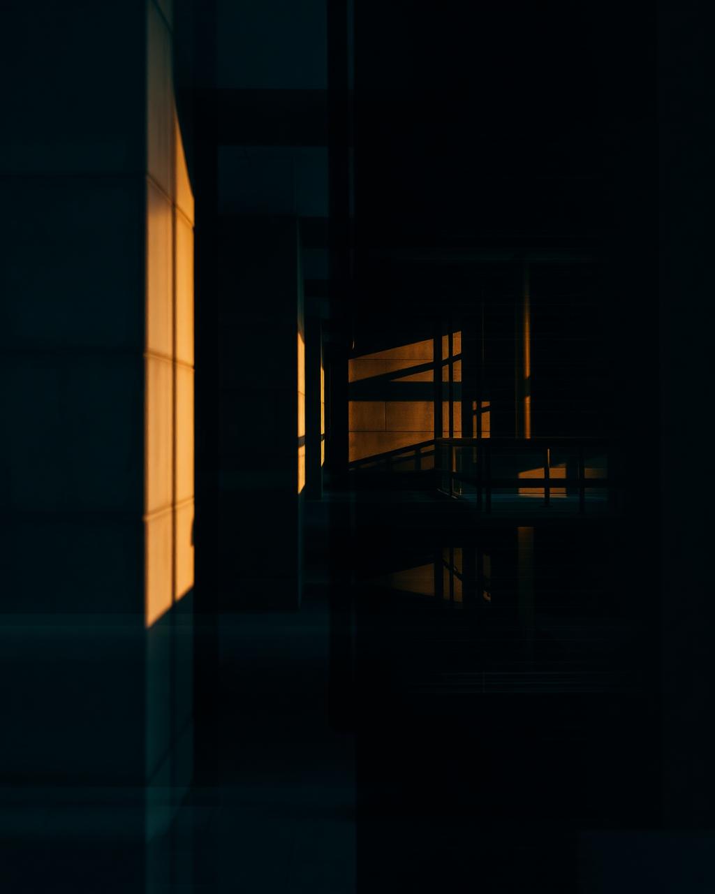 Architectural double exposure